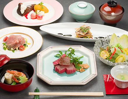 デートの部屋 銀座 個室 鉄板焼きステーキ 若会席